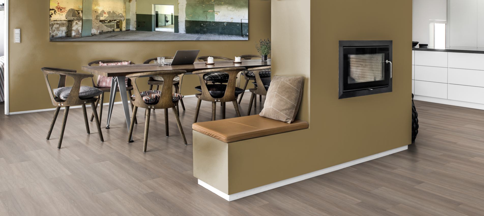 Виниловый пол Kahrs LT Click Whinfell CLW 172 от flatbox.by