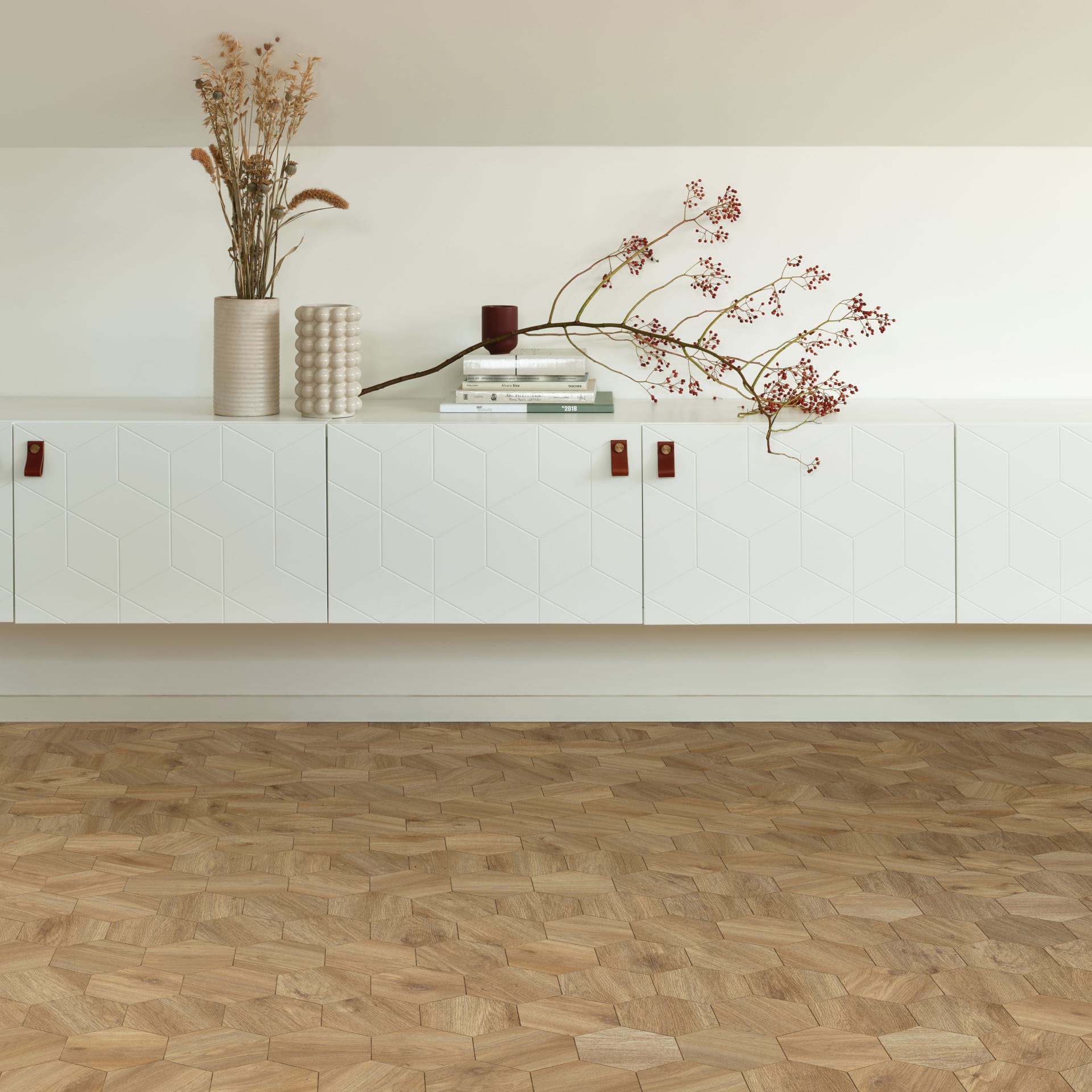 Виниловый пол Moduleo Moods Hexagon 316 от flatbox.by