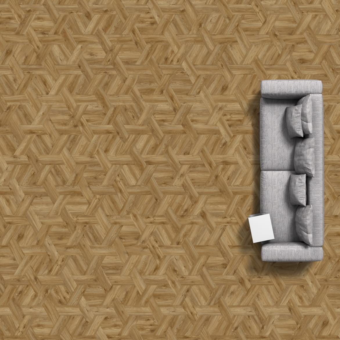 Виниловый пол Moduleo Moods Wicker 287 от flatbox.by