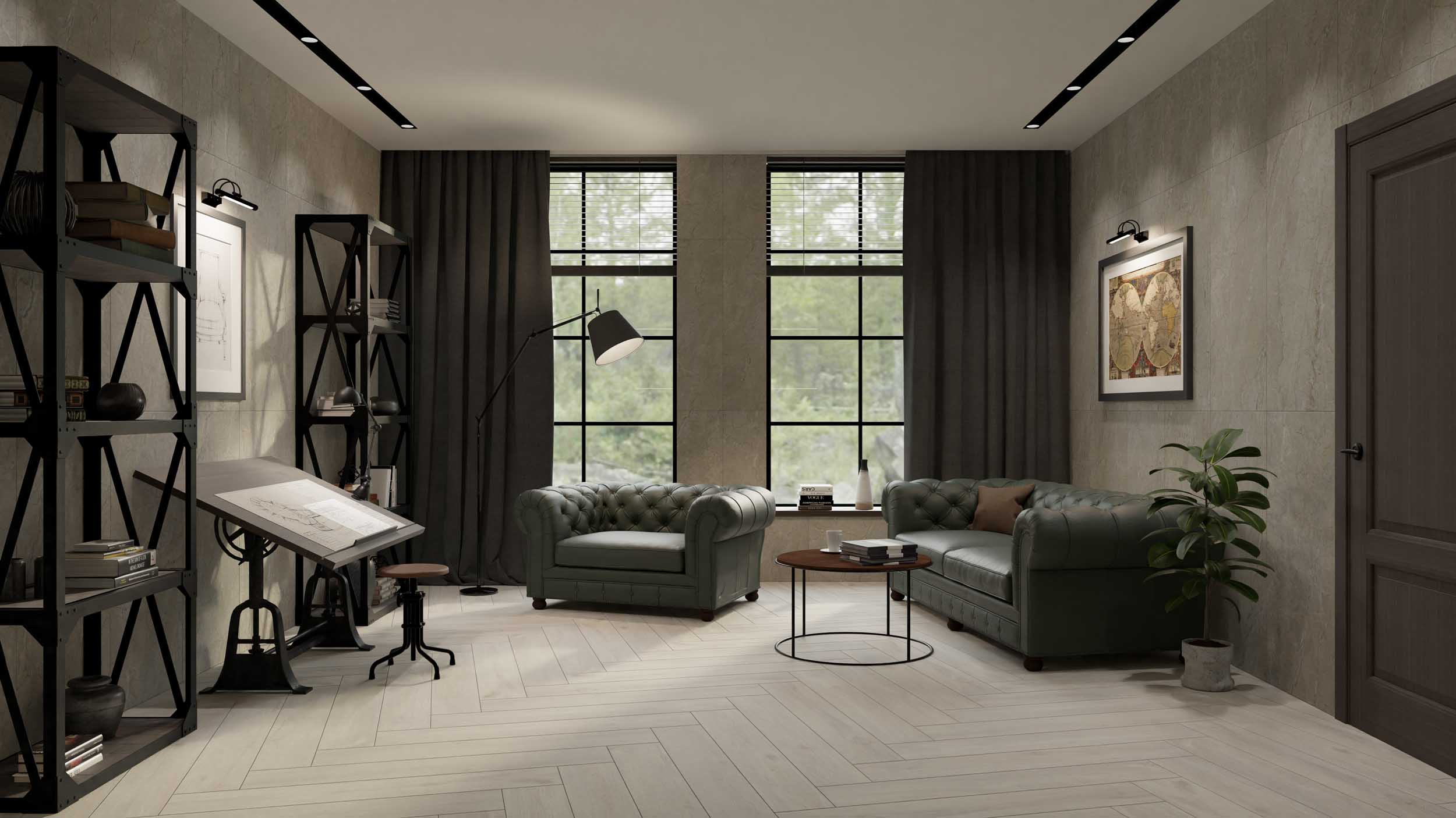 Керамогранит Estima Bernini BR02 от flatbox.by