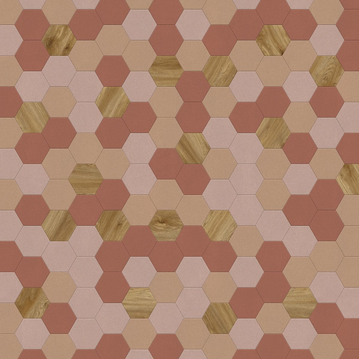 Виниловый пол Moduleo Moods Hexagon 350 от flatbox.by
