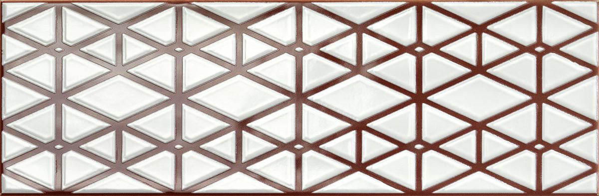 Плитка Ragno Brick Glossy Dec Purple от flatbox.by