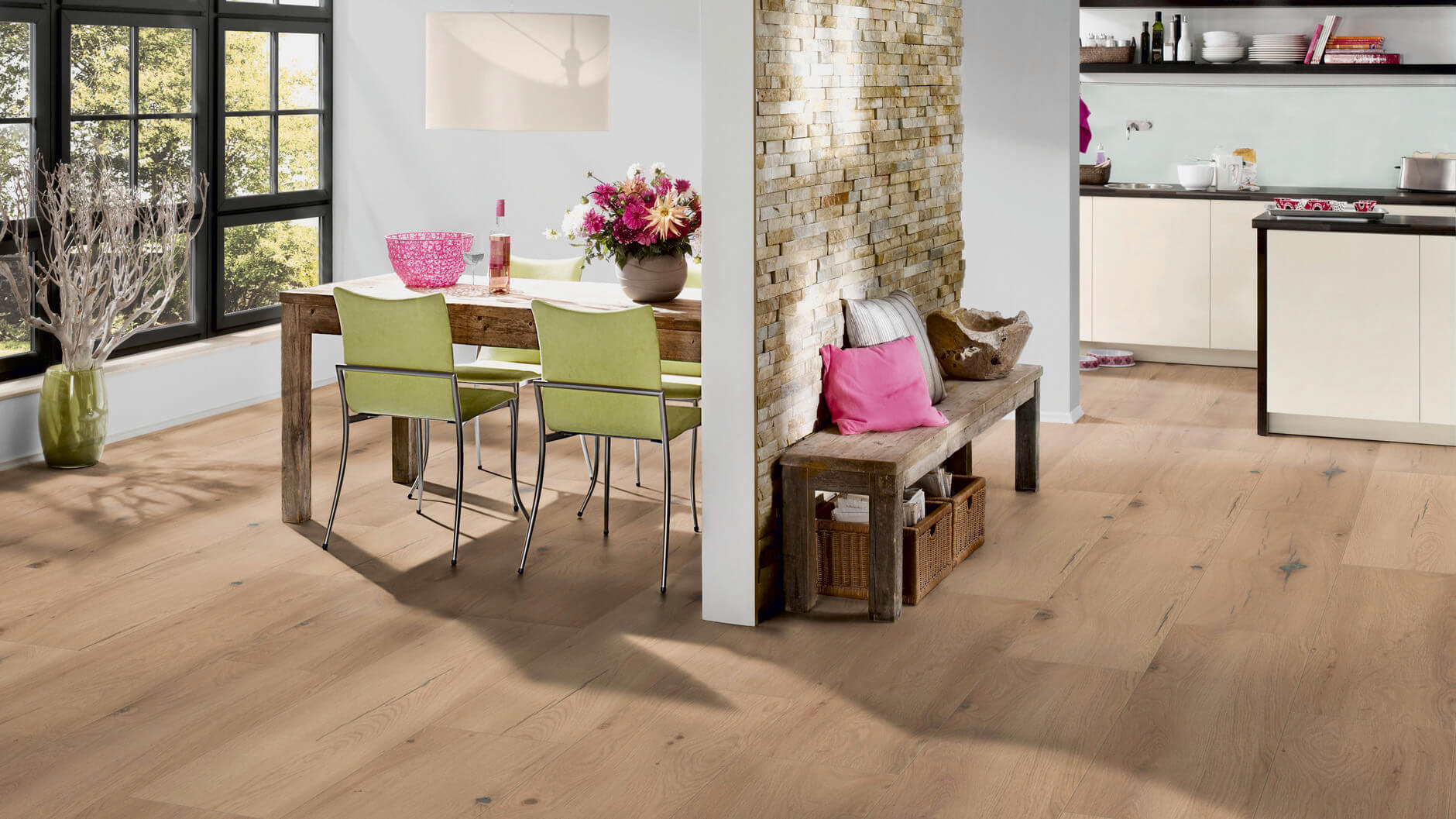 Ламинат Ter Hurne Trend Line Дуб Миндаль Бежевый G08 1957 от flatbox.by