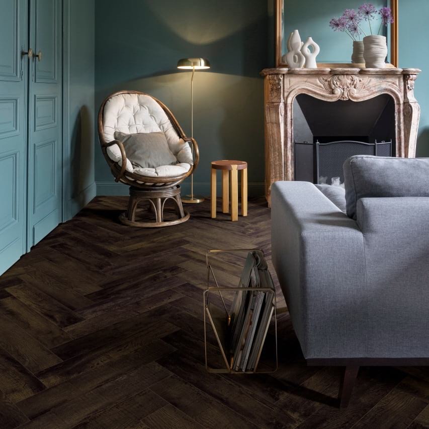 Виниловый пол Moduleo LayRed Herringbone Country Oak 54991 от flatbox.by