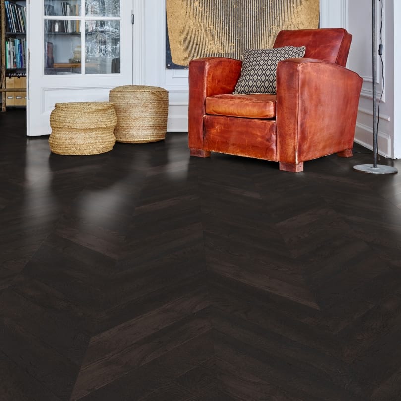 Виниловый пол Moduleo Moods Chevron 103 от flatbox.by