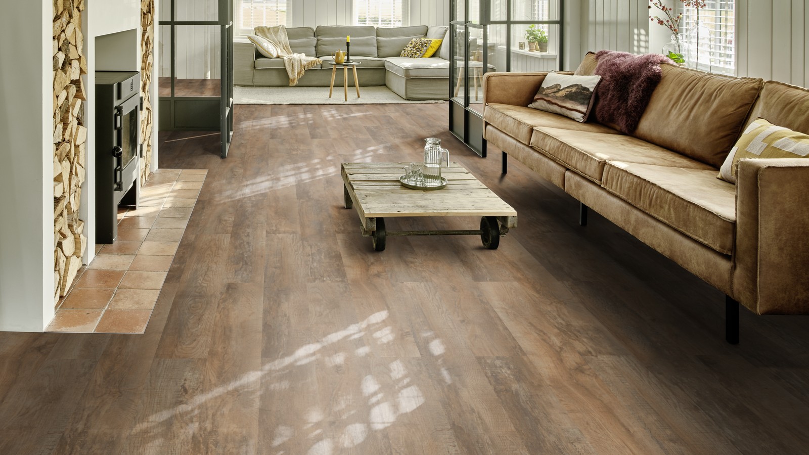 Виниловый пол Moduleo Impress Click Country Oak 54852 от flatbox.by
