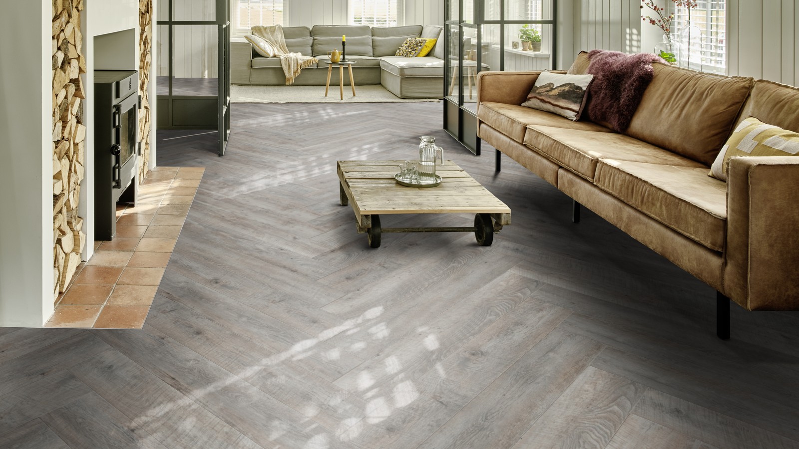 Виниловый пол Moduleo Impress Click Castle Oak 55935 от flatbox.by