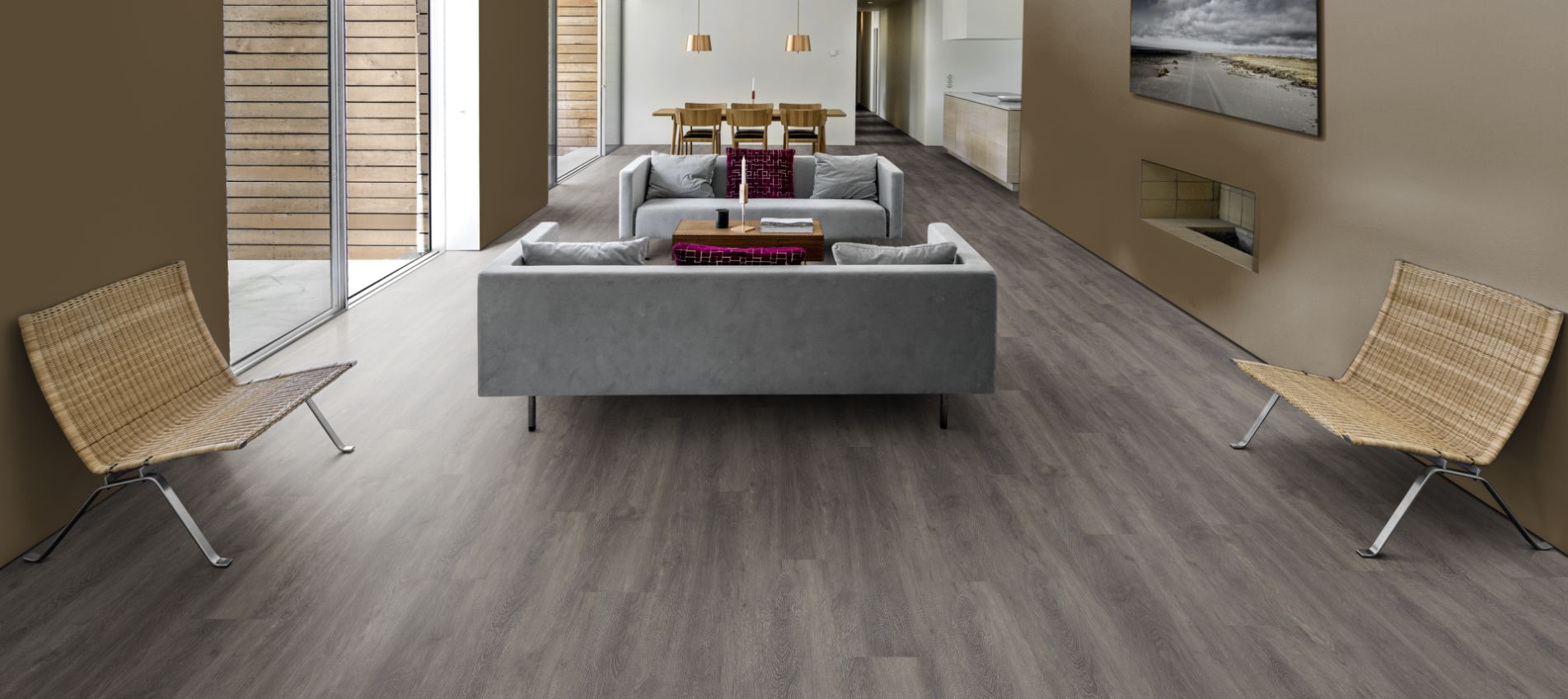 Виниловый пол Kahrs LT Click Niagara CLW 172 от flatbox.by