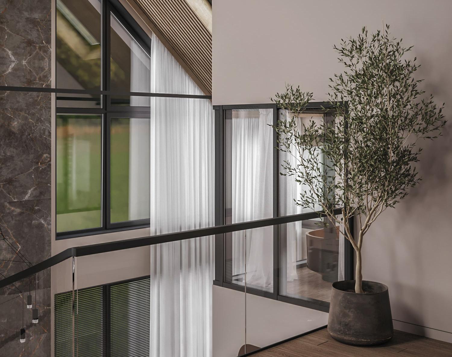 Проект дома в стиле Барнхаус