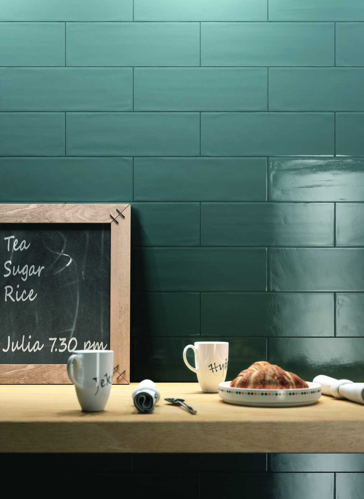 Плитка Ragno Brick Glossy Blue от flatbox.by
