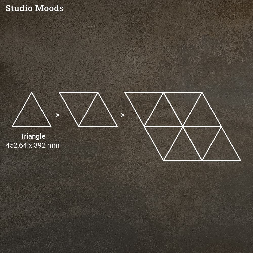 Виниловый пол Moduleo Moods Triangles 362 от flatbox.by